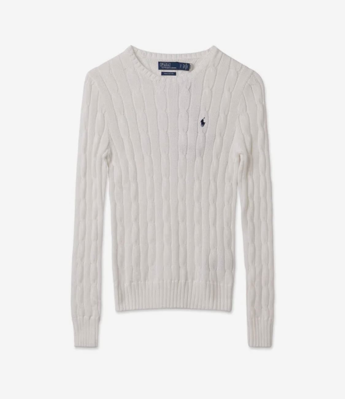 폴로 니트 화이트 새상품 상품이미지2