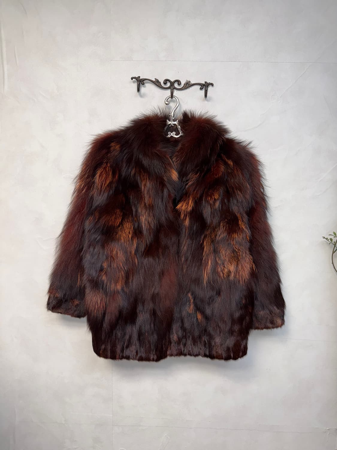 SAGA FOX mixed red brown fox fur jacket  상품이미지1