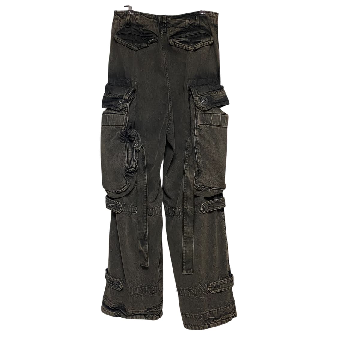 [새상품/1] 율리우스 25SS 12oz 데님 와이드 가스마스크 카고팬츠 상품이미지3