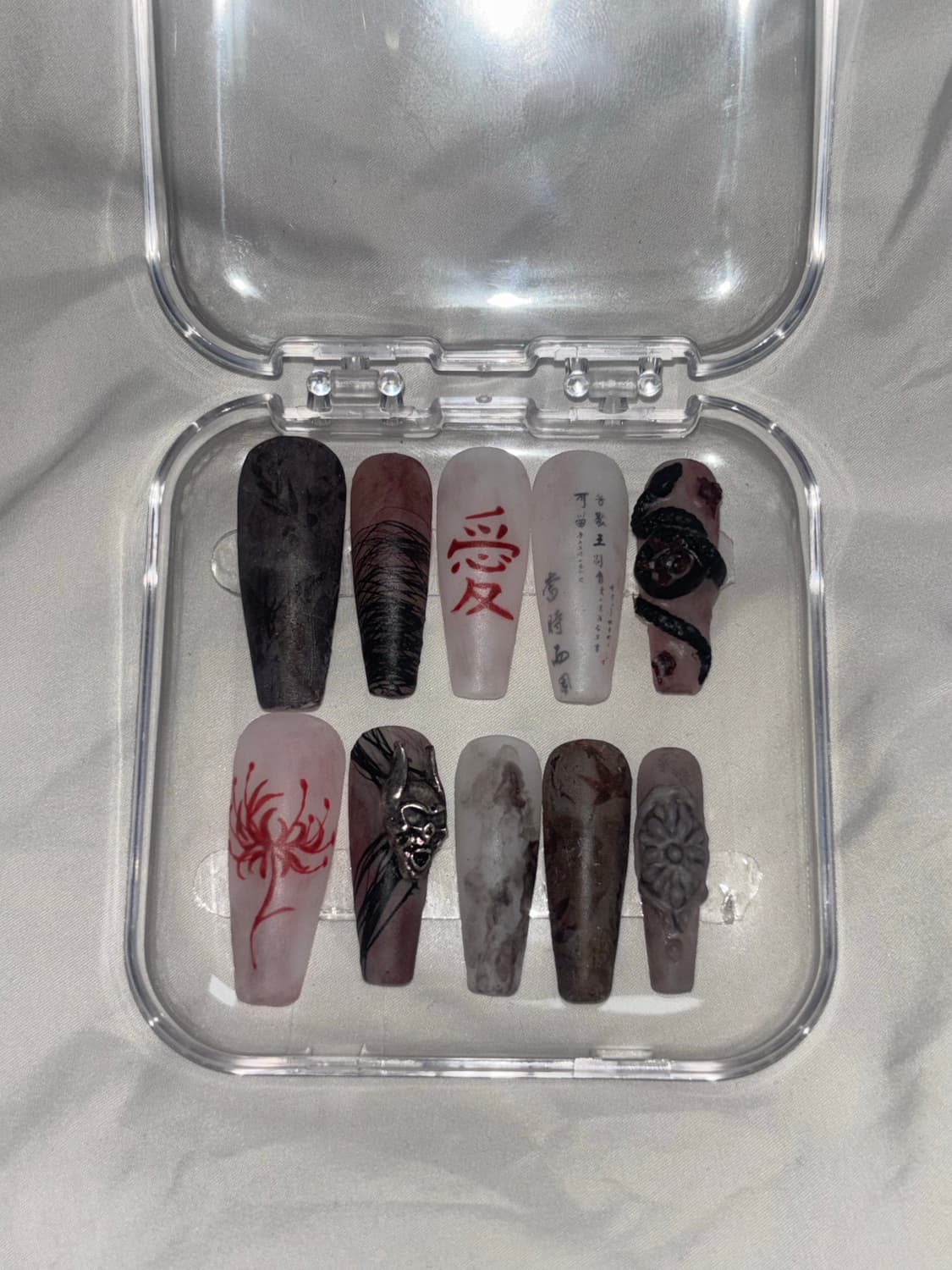 동양풍 오리엔탈 네일팁 상품이미지2