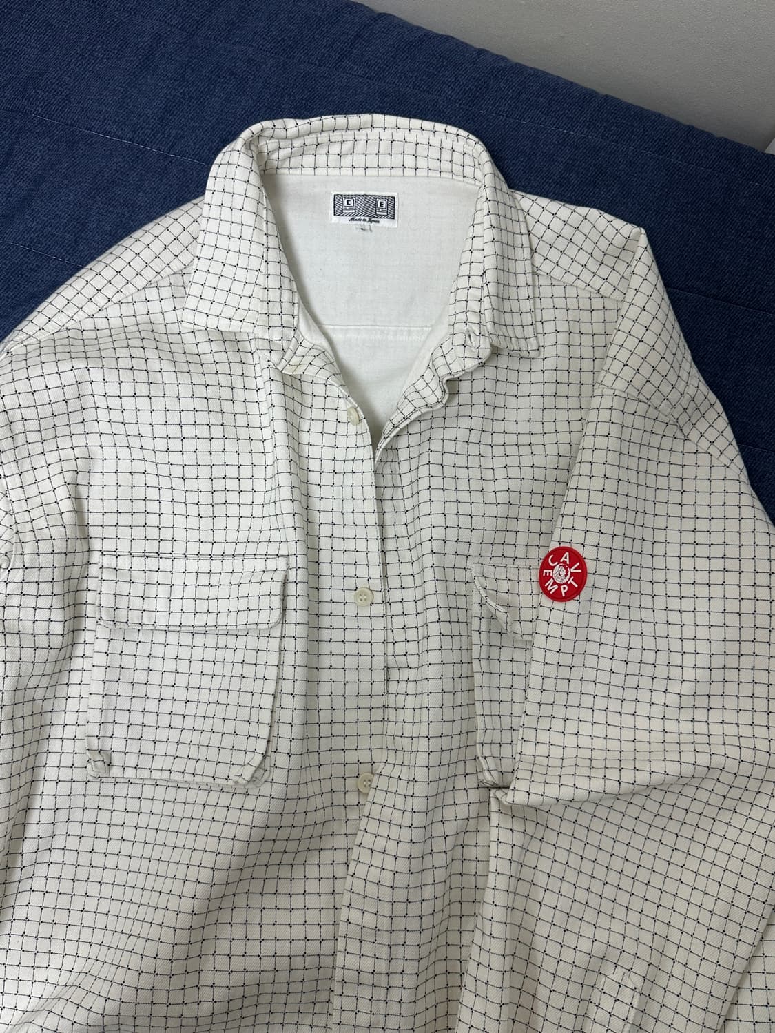 카브엠트 더블 포켓 데님 셔츠 상품이미지3