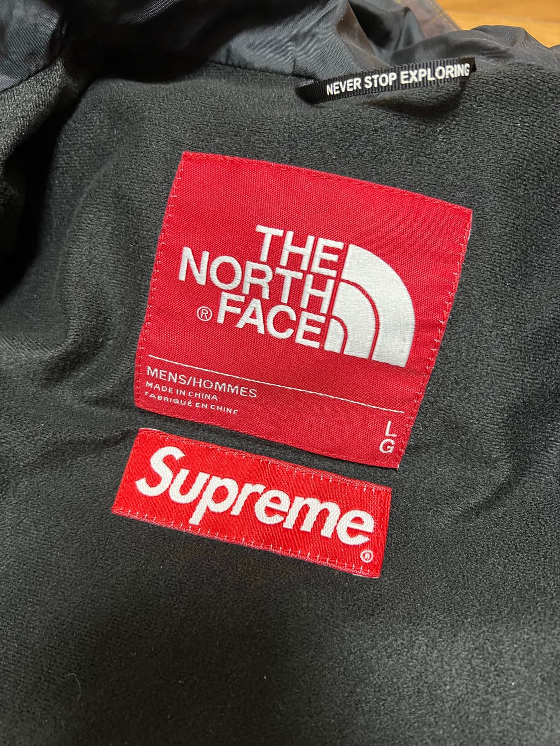 슈프림 노스페이스 낙엽 자켓 상품이미지4