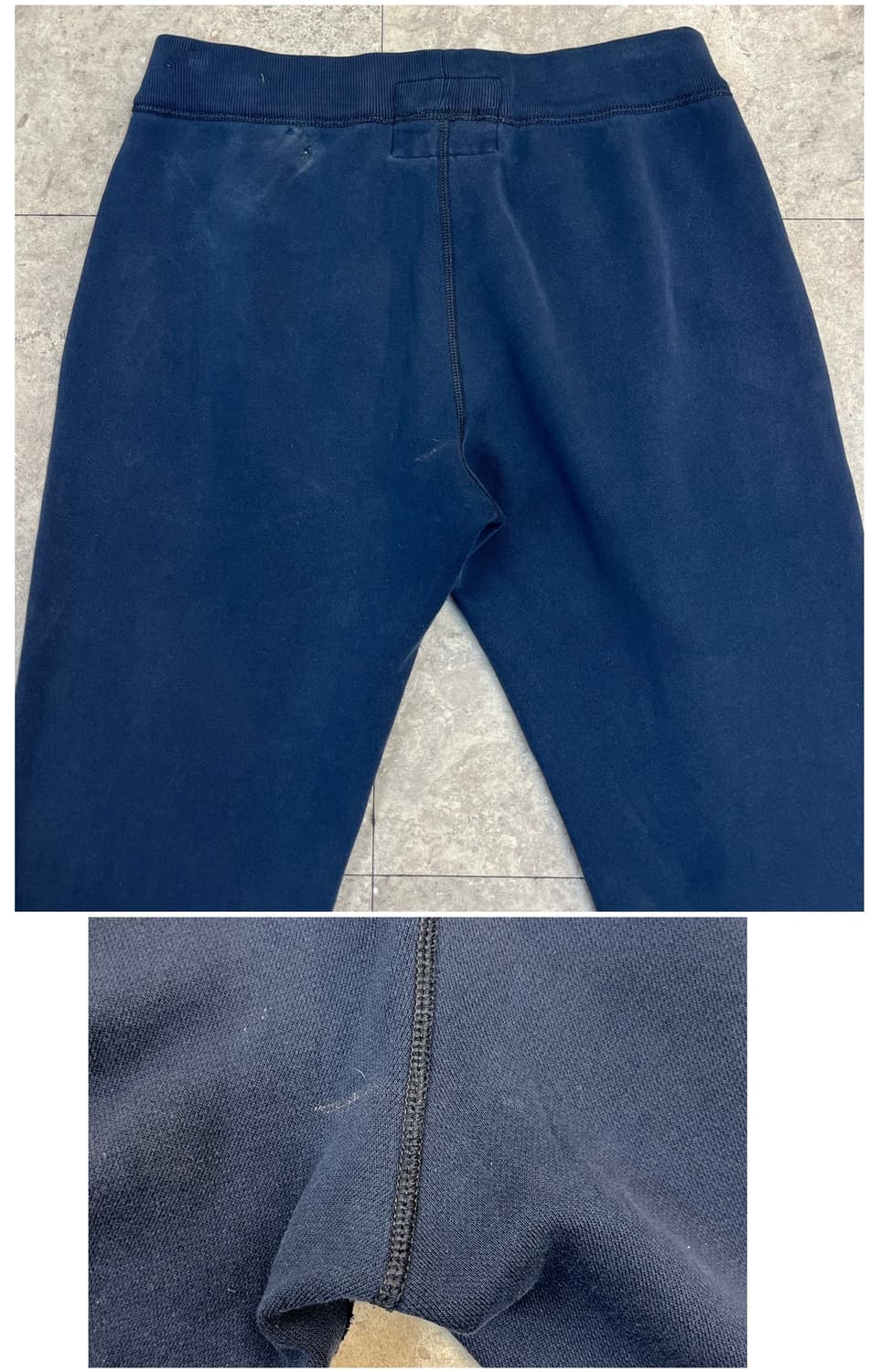 아베크롬비 기모 스웻 팬츠 네이비 S #csz4063 상품이미지7