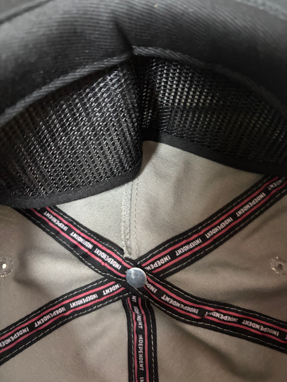 빈티지 기본로고 인디펜던트 스냅백 상품이미지5