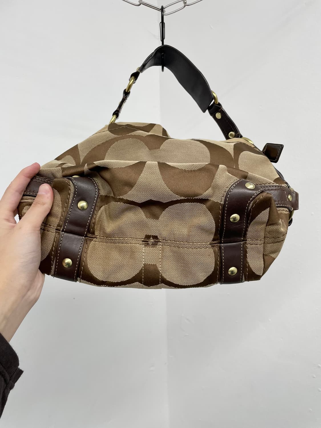 코치 자카드 버클 숄더백  상품이미지8