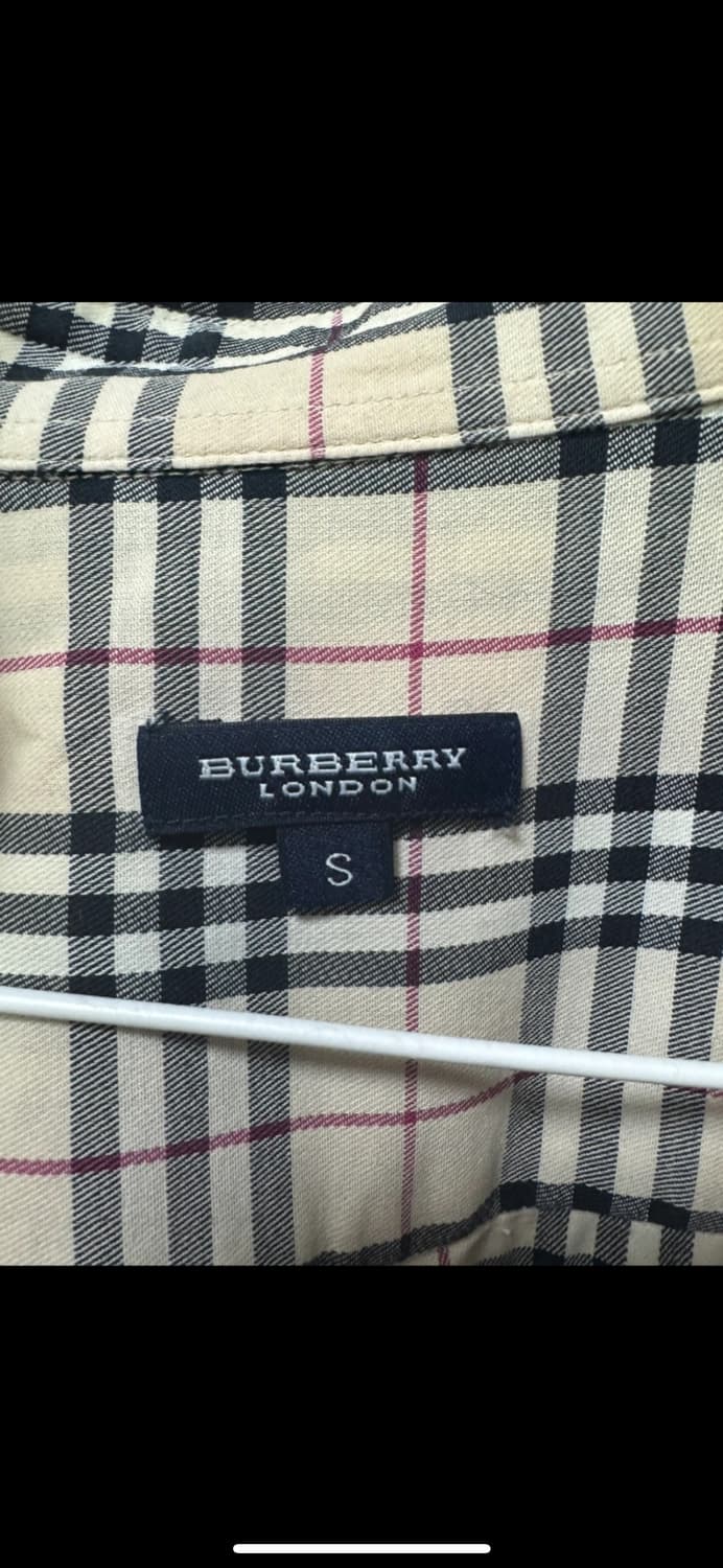 버버리 체크셔츠 상품이미지4