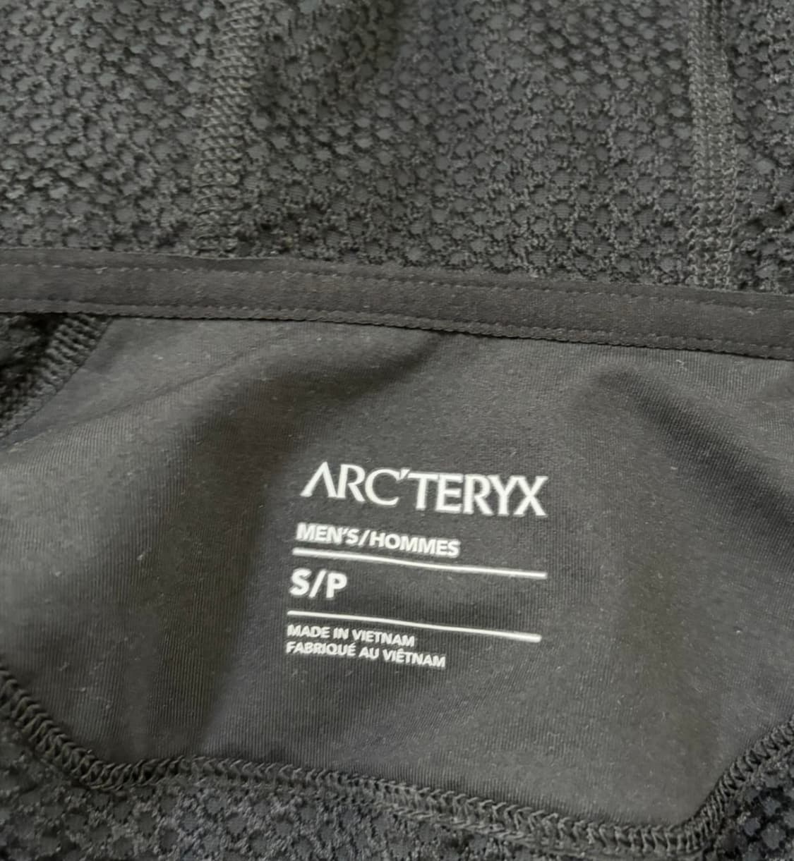 아크테릭스 델타 후디 블랙 s사이즈 상품이미지3