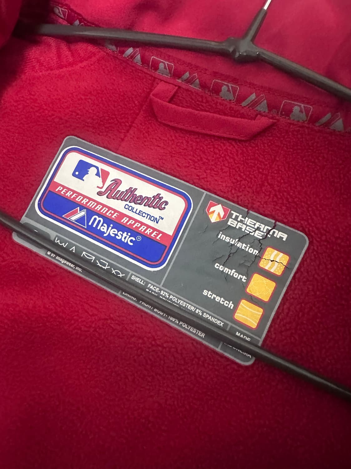 마제스틱 레드삭스 봄버 상품이미지3