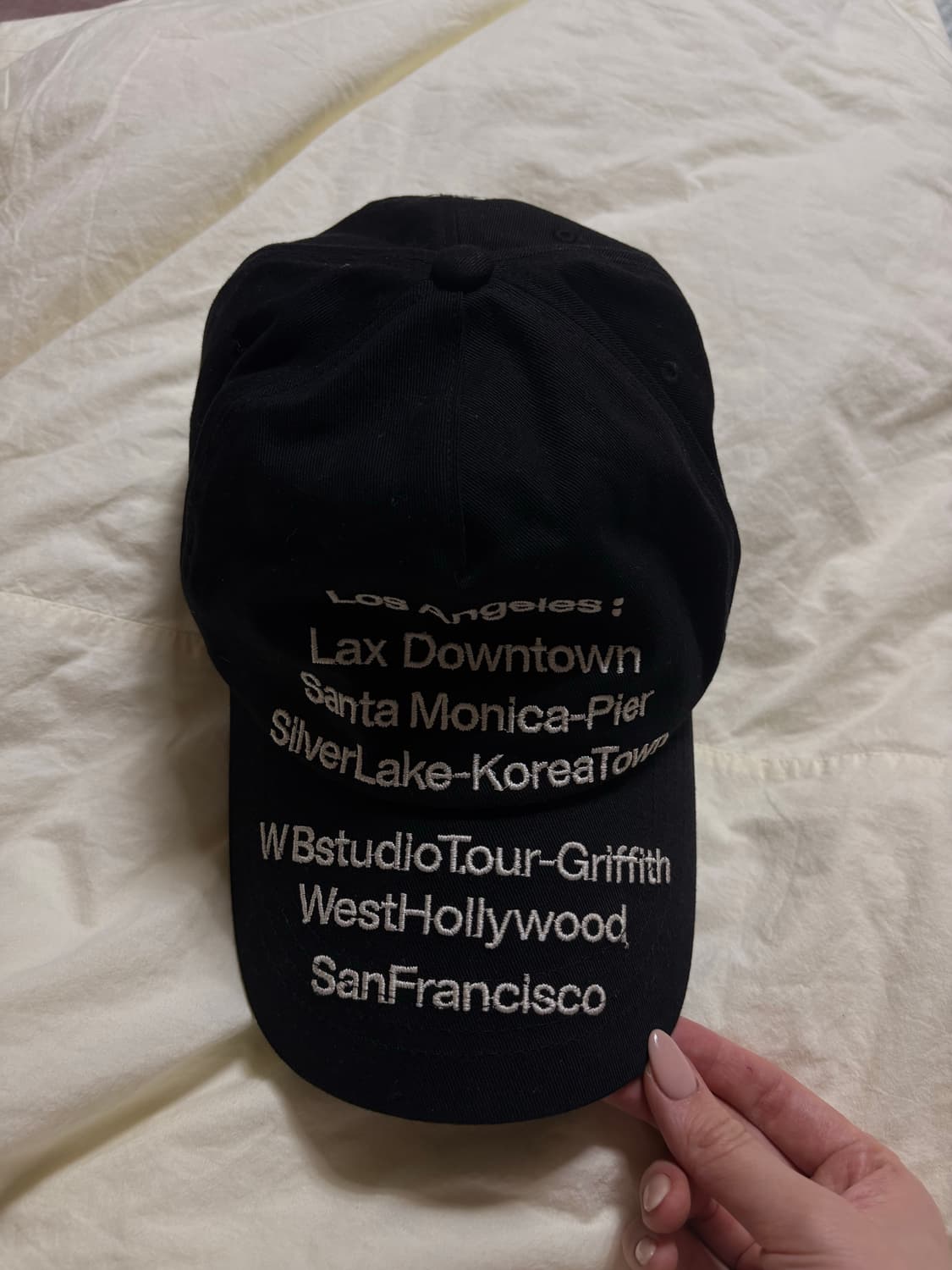 밀로 아카이브 시티 볼캡 블랙  상품이미지2