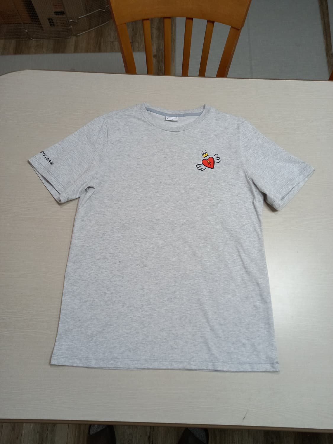 M95-L100 CASTELBAJAC 반팔티셔츠 그레이 L-690 상품이미지1