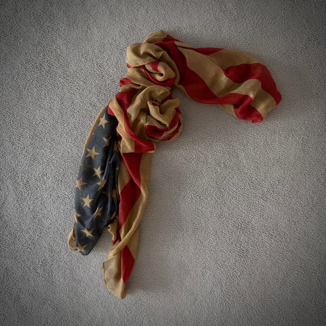Flag vintage scarf 상품이미지1
