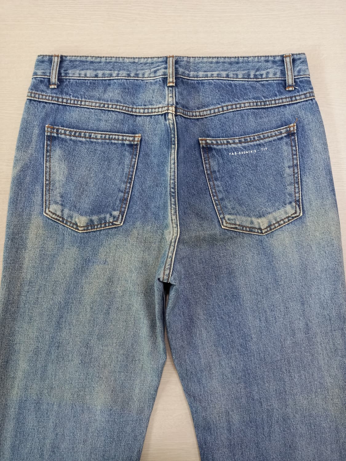 32 FATALISM Kor 여성용 테이퍼드핏 일자 크롭진 32-268 상품이미지4