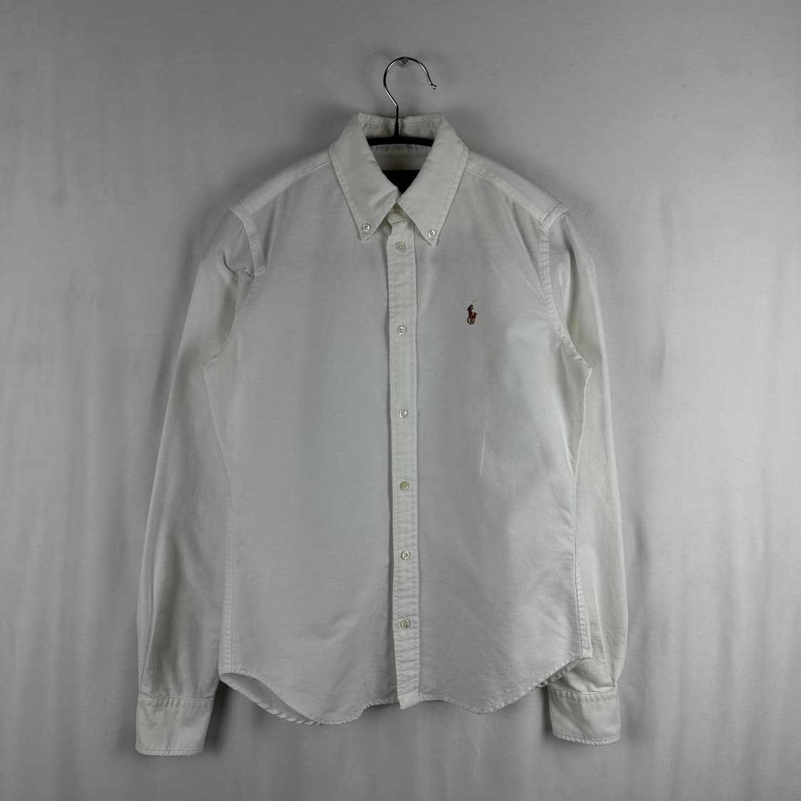 (무료배송)2) 랄프로렌 우먼스 슈퍼슬림핏 옥스포드 셔츠 화이트 상품이미지2