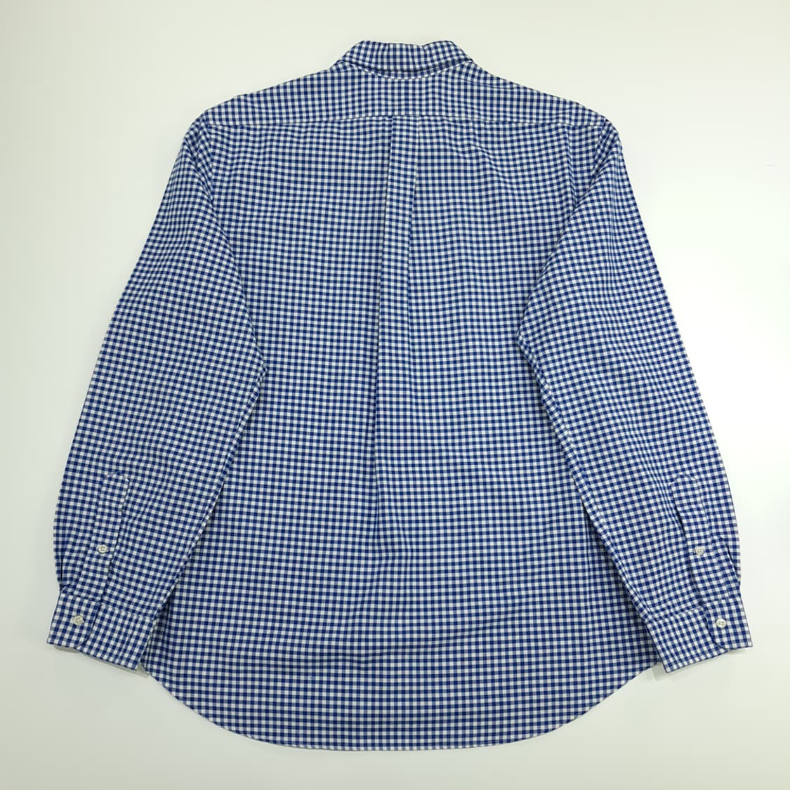 CN621 2XL 폴로 랄프로렌 블루 마이크로체크 긴팔 셔츠 남방 상품이미지7