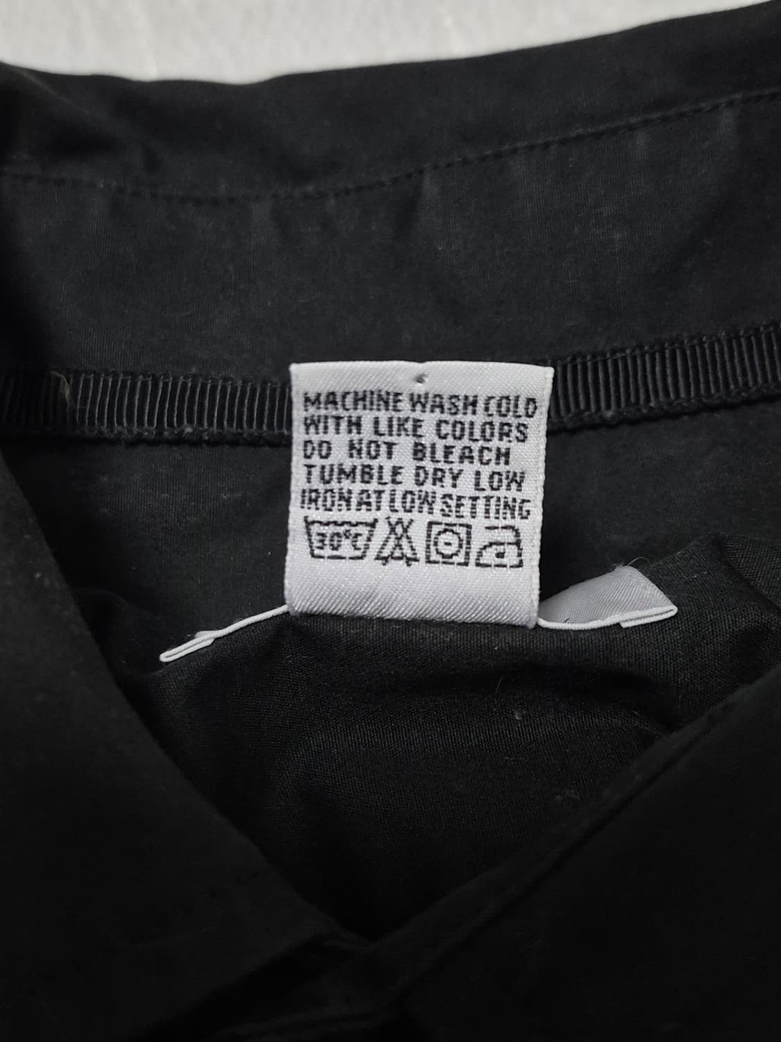 아르마니 익스체인지 고딕 커프스 셔츠 블랙 남성 95~100사이즈 상품이미지7