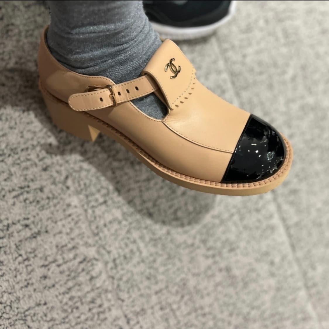 [EU39] 샤넬 마크다운 버클 메리제인 로퍼 새제품 상품이미지10