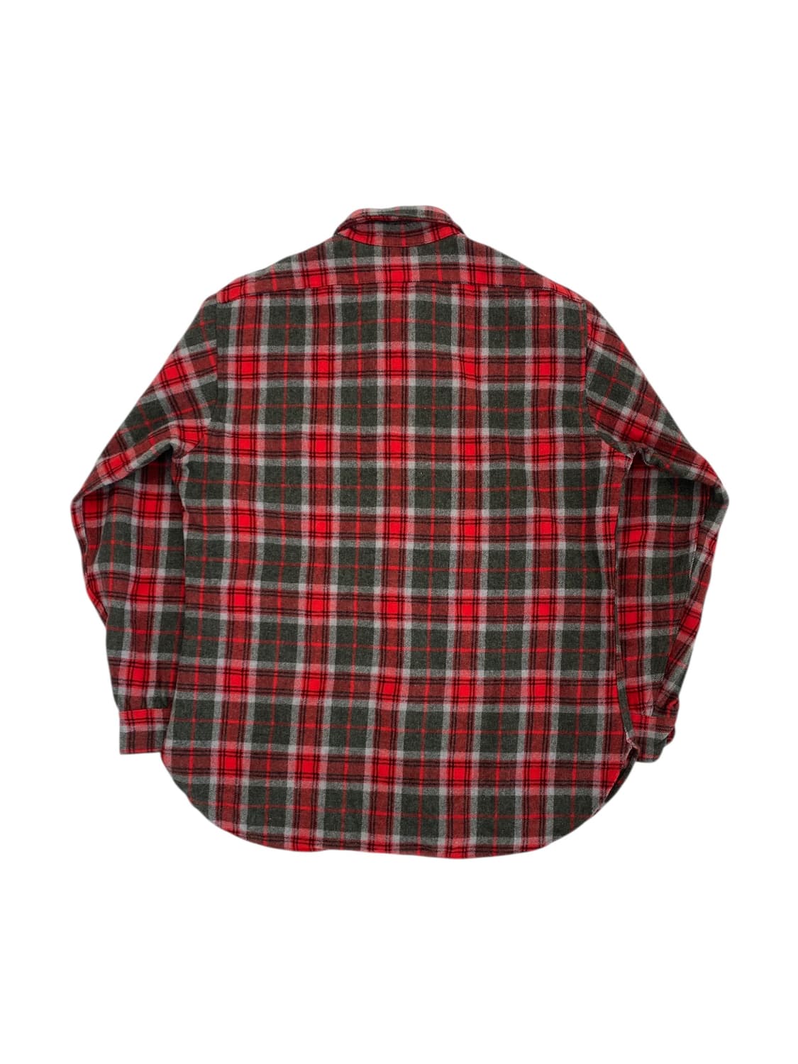 70's 펜들턴 버진 울 플란넬 체크 셔츠 상품이미지2