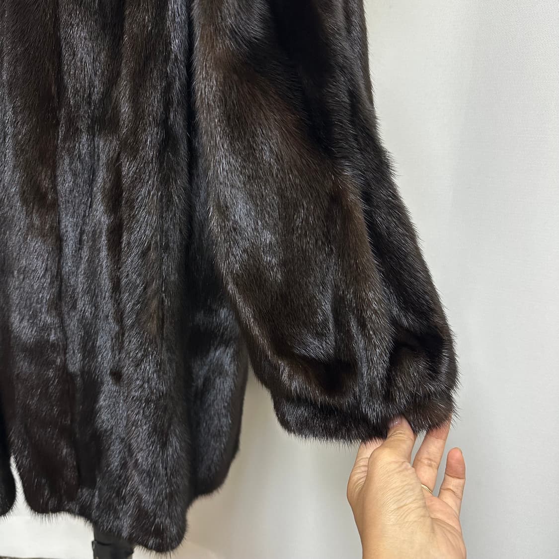 진도 여자 모피코트 밍크코트 털상태최상 (실측 102) 상품이미지4