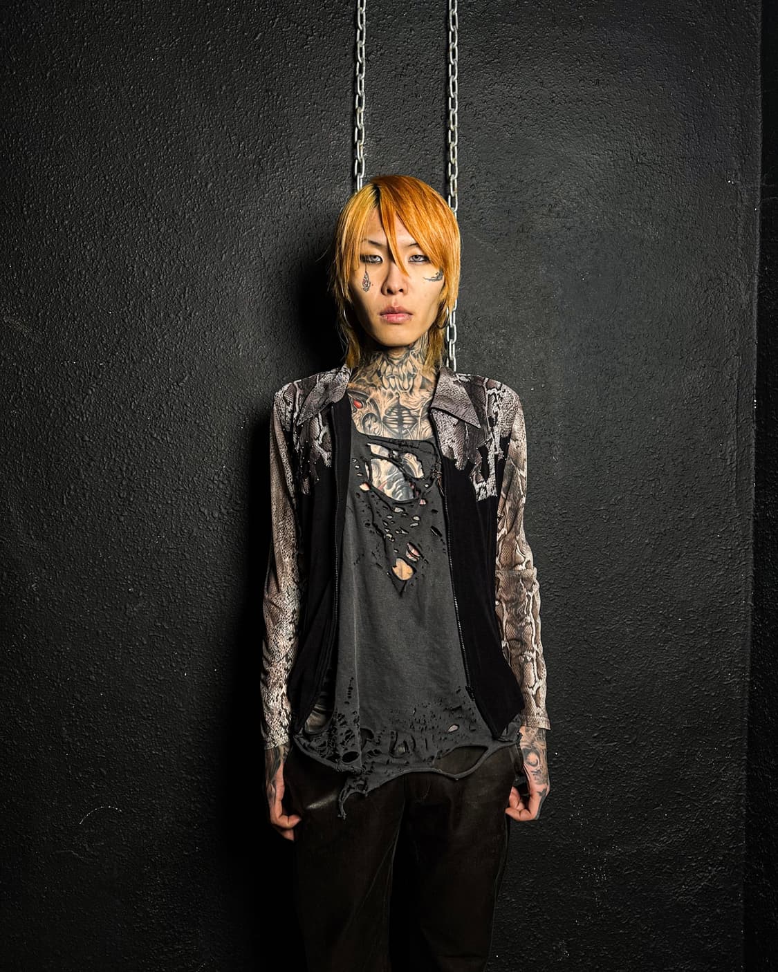 Python Zip-Up Top 상품이미지2