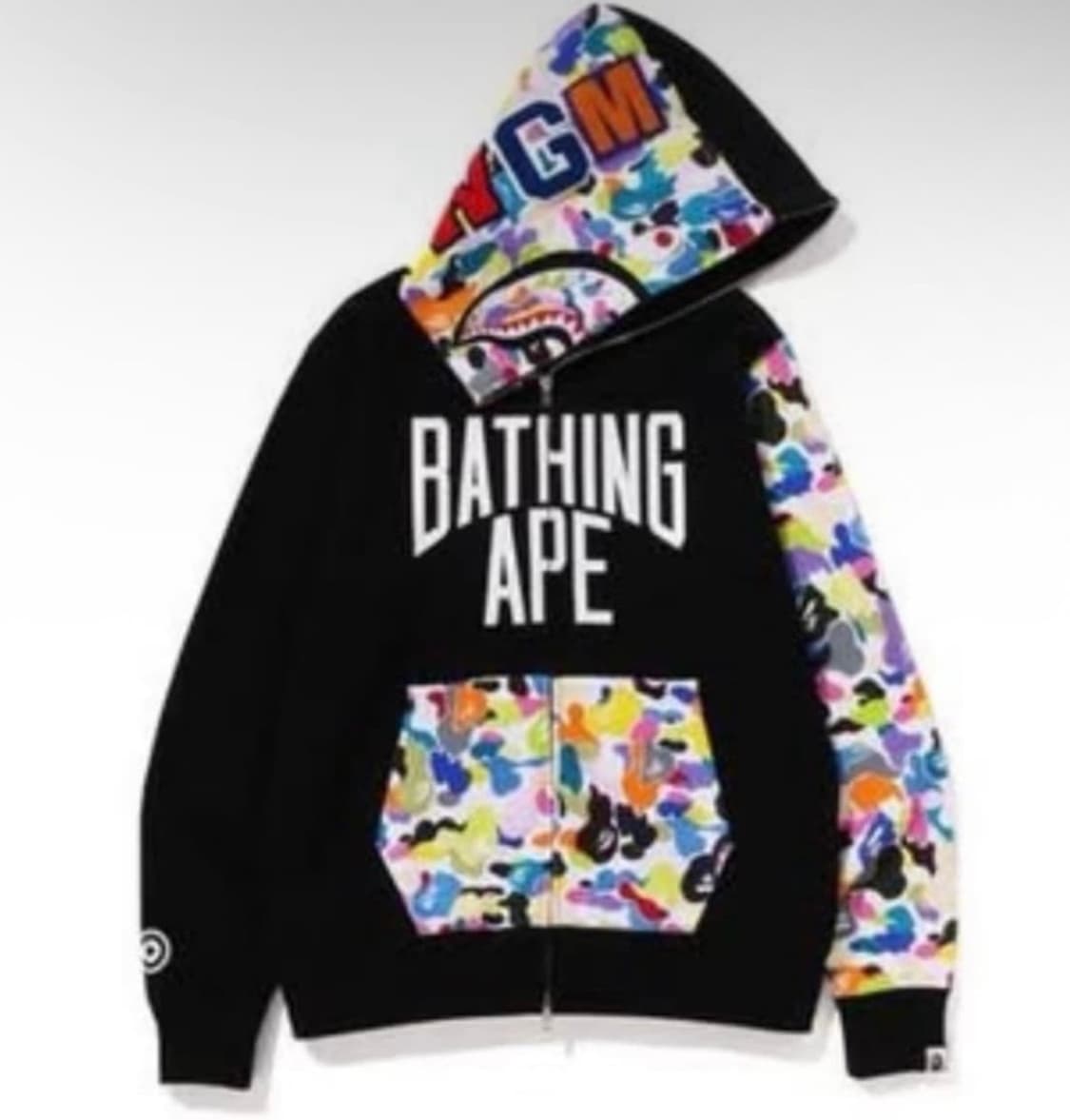 베이프 샤크후드 캔디블랙 상품이미지2