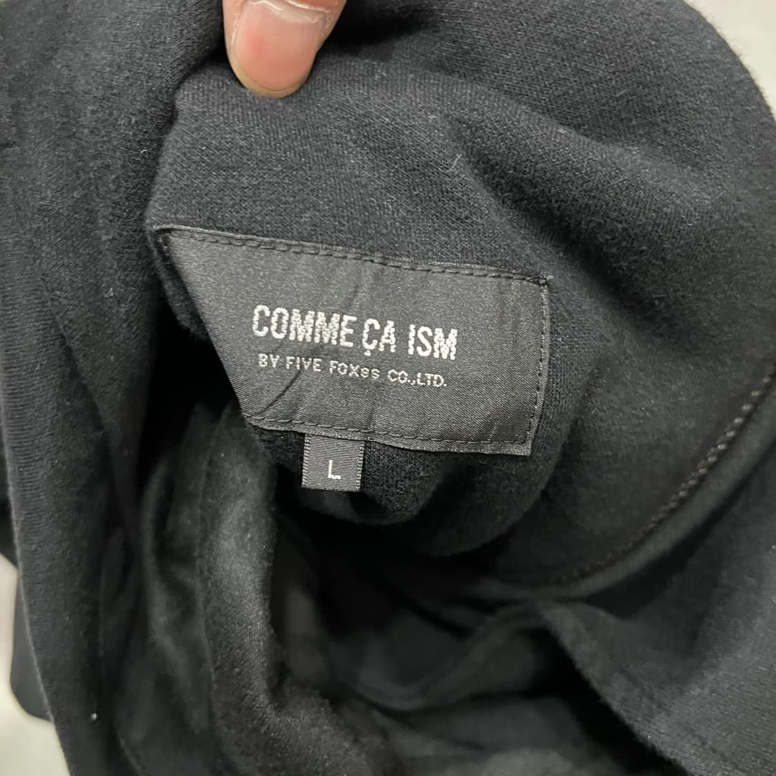  꼼사이즘 코튼 더블 라이더 자켓 y14899 상품이미지5