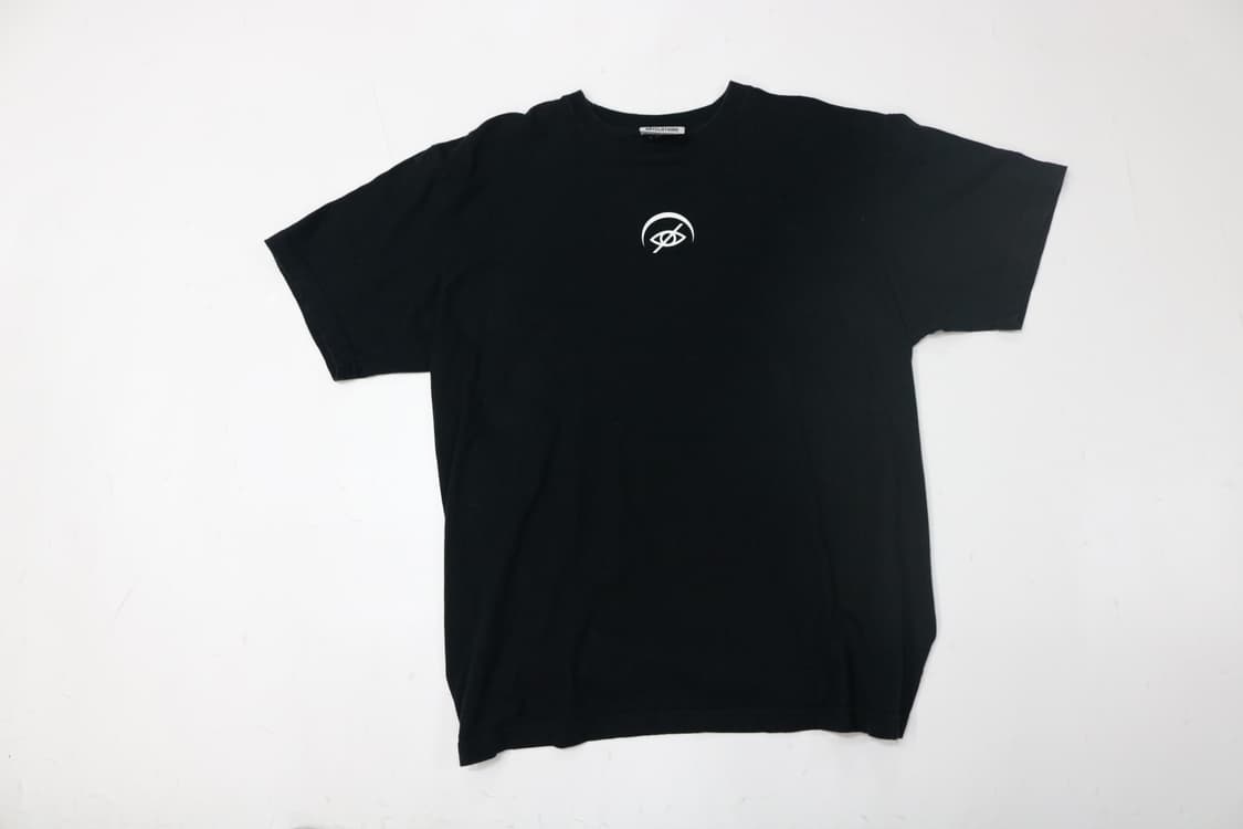 케이알와이 고딕 그래픽 멀티 로고 블랙 반팔티셔츠 상품이미지7