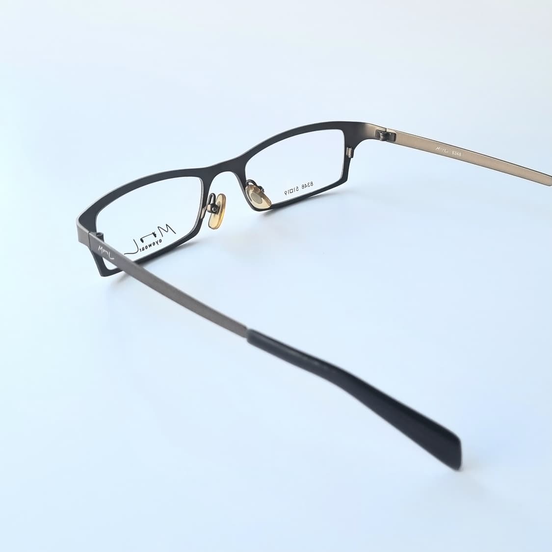 데드스탁 가볍고 편안한 데일리 메탈 안경테  589 상품이미지5