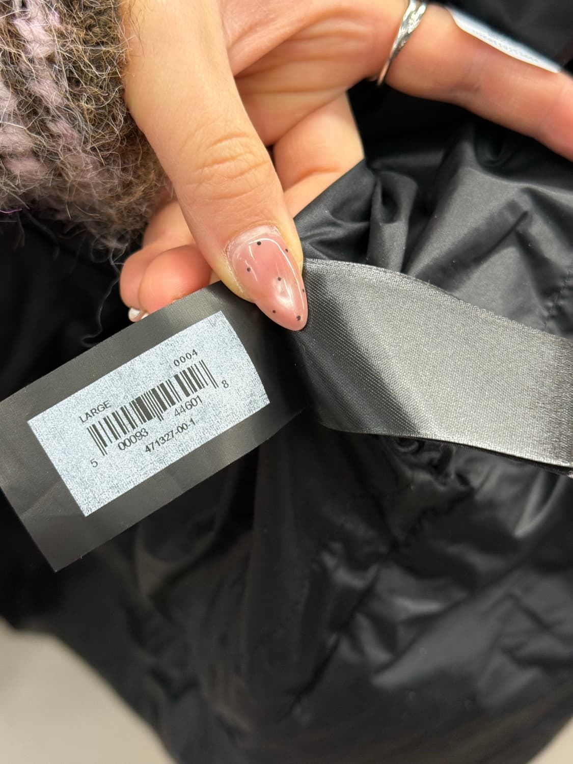 이지 갭 엔지니어드 바이 발렌시아가 모크넥 풀오버 퍼퍼 L 상품이미지6