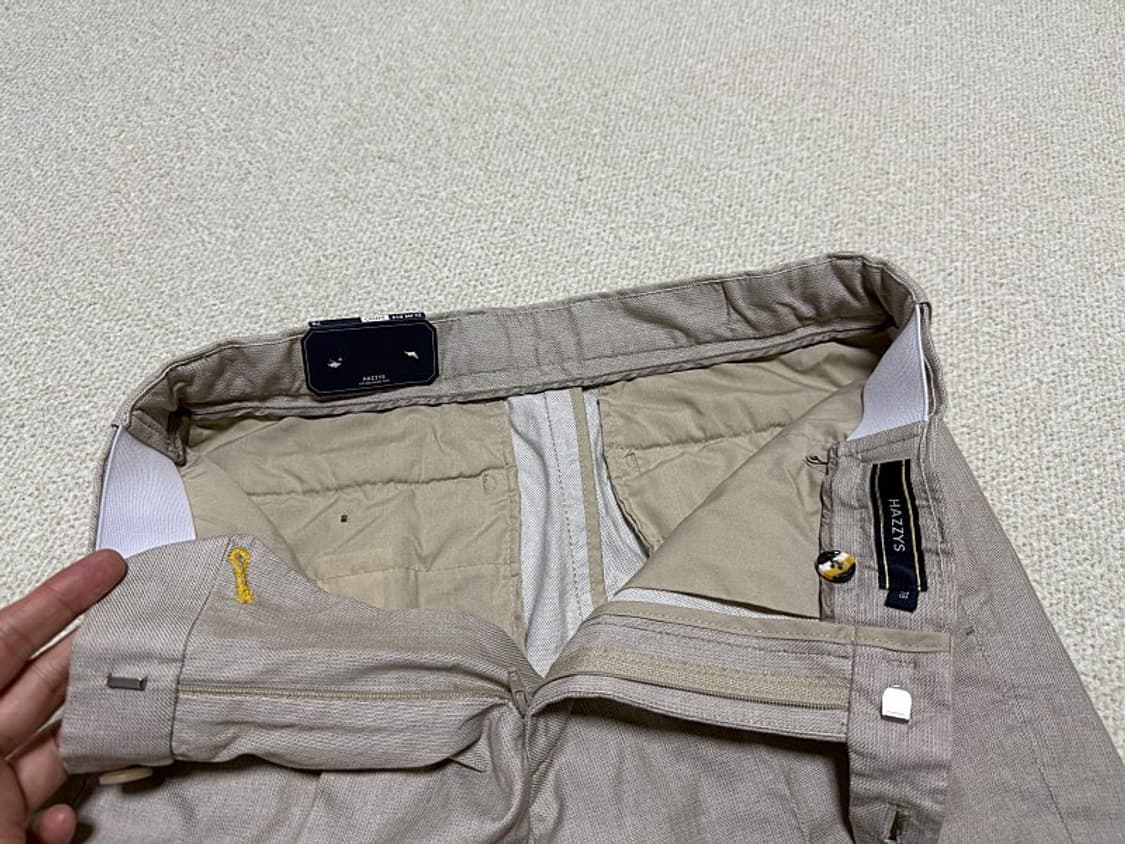 헤지스 면 스판 바지 남성용 30인치 새제품 상품이미지3