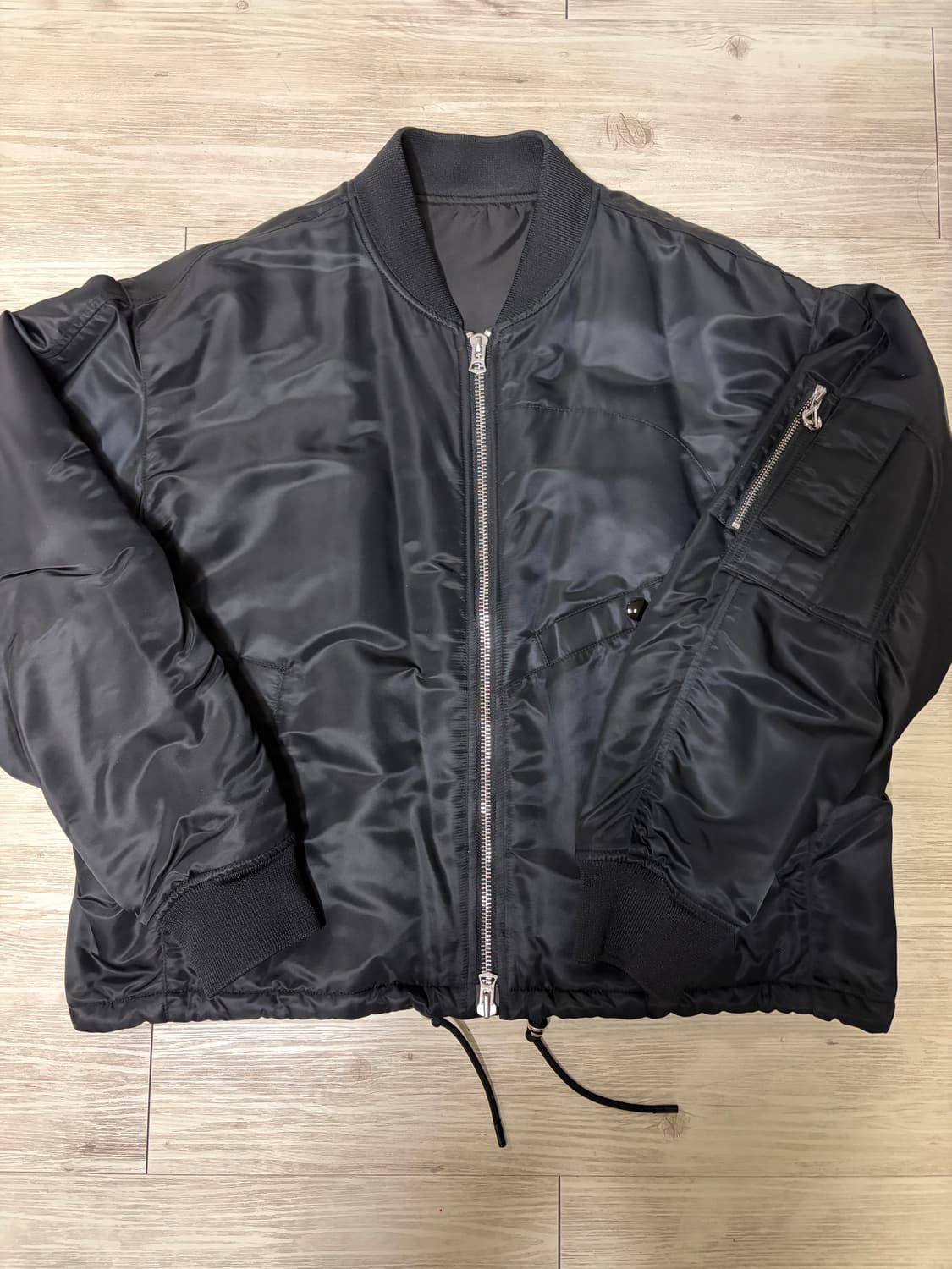 솔리드옴므 나일론 봄버 마원 자켓 48 상품이미지1