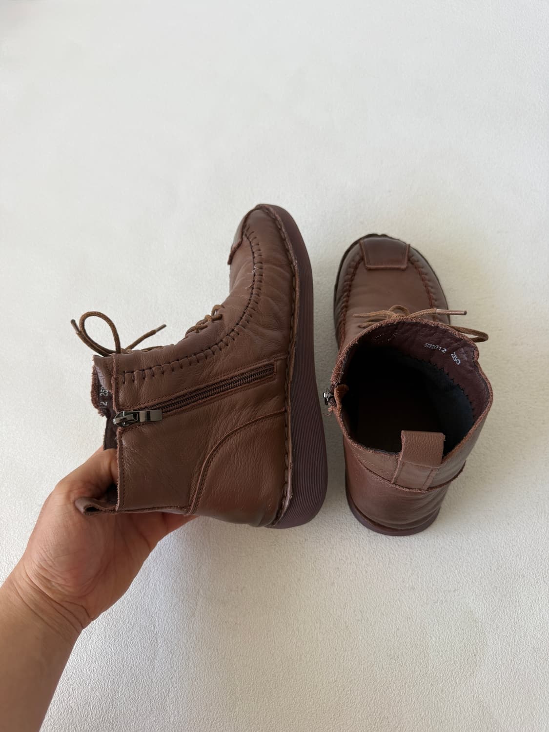 [250]Pre owned 레더 부츠 상품이미지5
