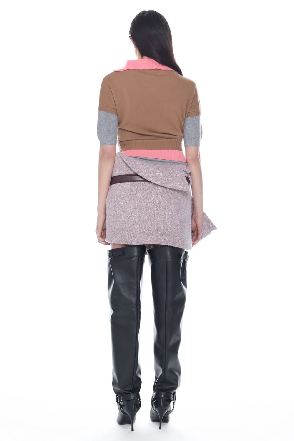 [36,38]어거스트 바론 All-in 26ss TRIPLE 레이어트니트 상품이미지5