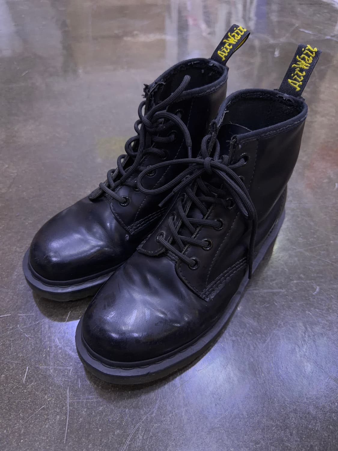 닥터마틴 10064 블랙 6홀 워커 부츠 240 상품이미지1