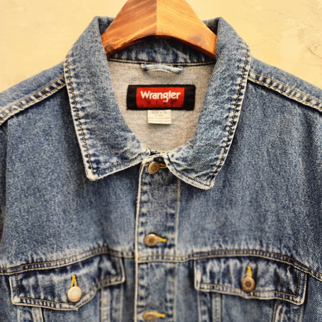 랭글러 청자켓 L 상품이미지2