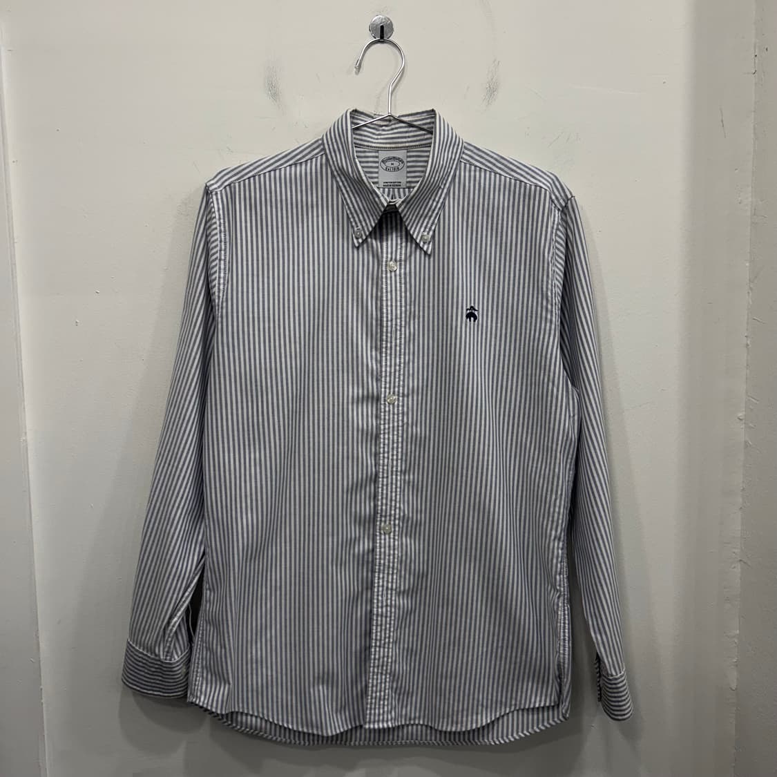 브룩스브라더스 스트라이프 코튼 드레스 셔츠 상품이미지2