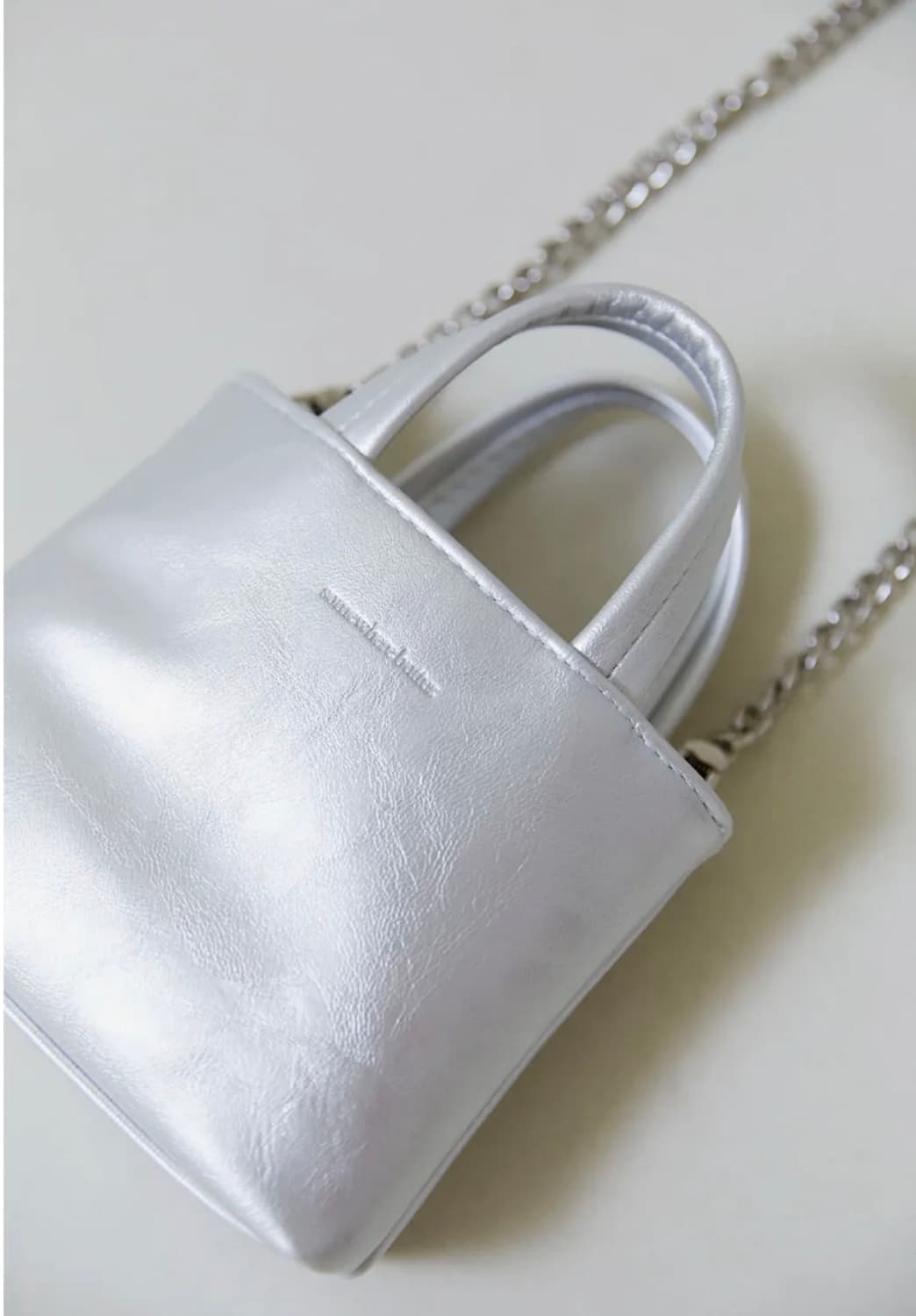 썸웨어버터 mini toast bag - silver 상품이미지1
