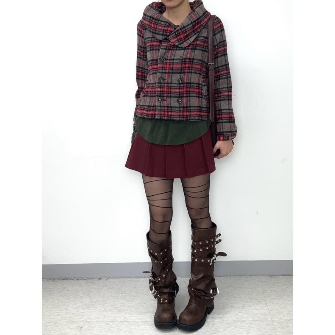 빈티지 더블 코트 자켓 상품이미지2