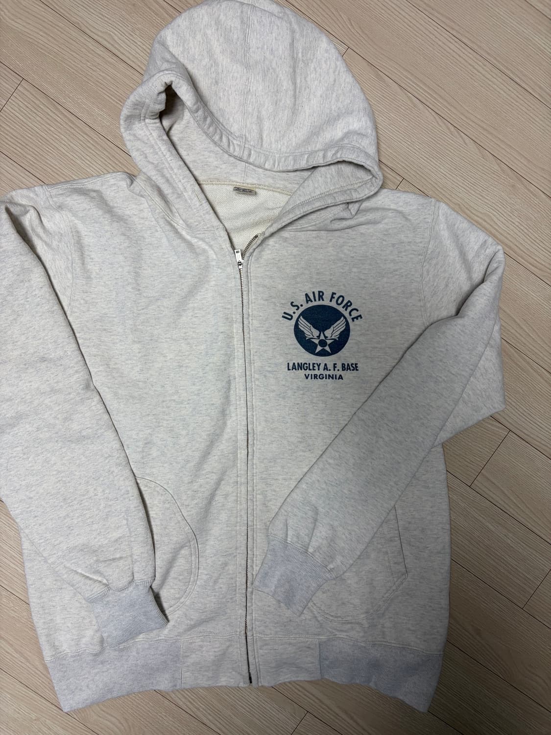 버즈릭슨 후드집업 오트밀 새상품급 상품이미지2