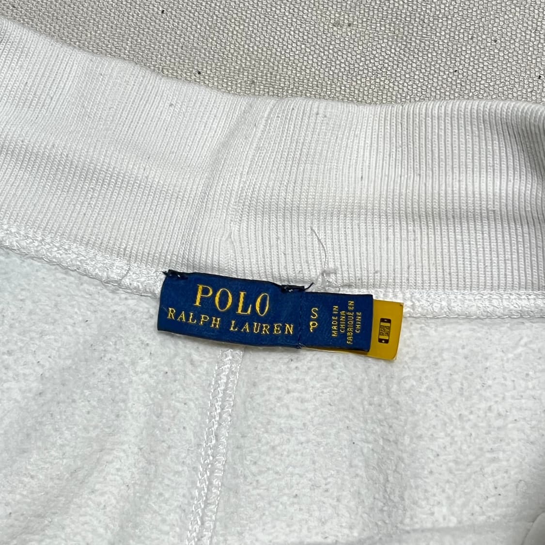 S 폴로랄프로렌 화이트 조거 팬츠 상품이미지4