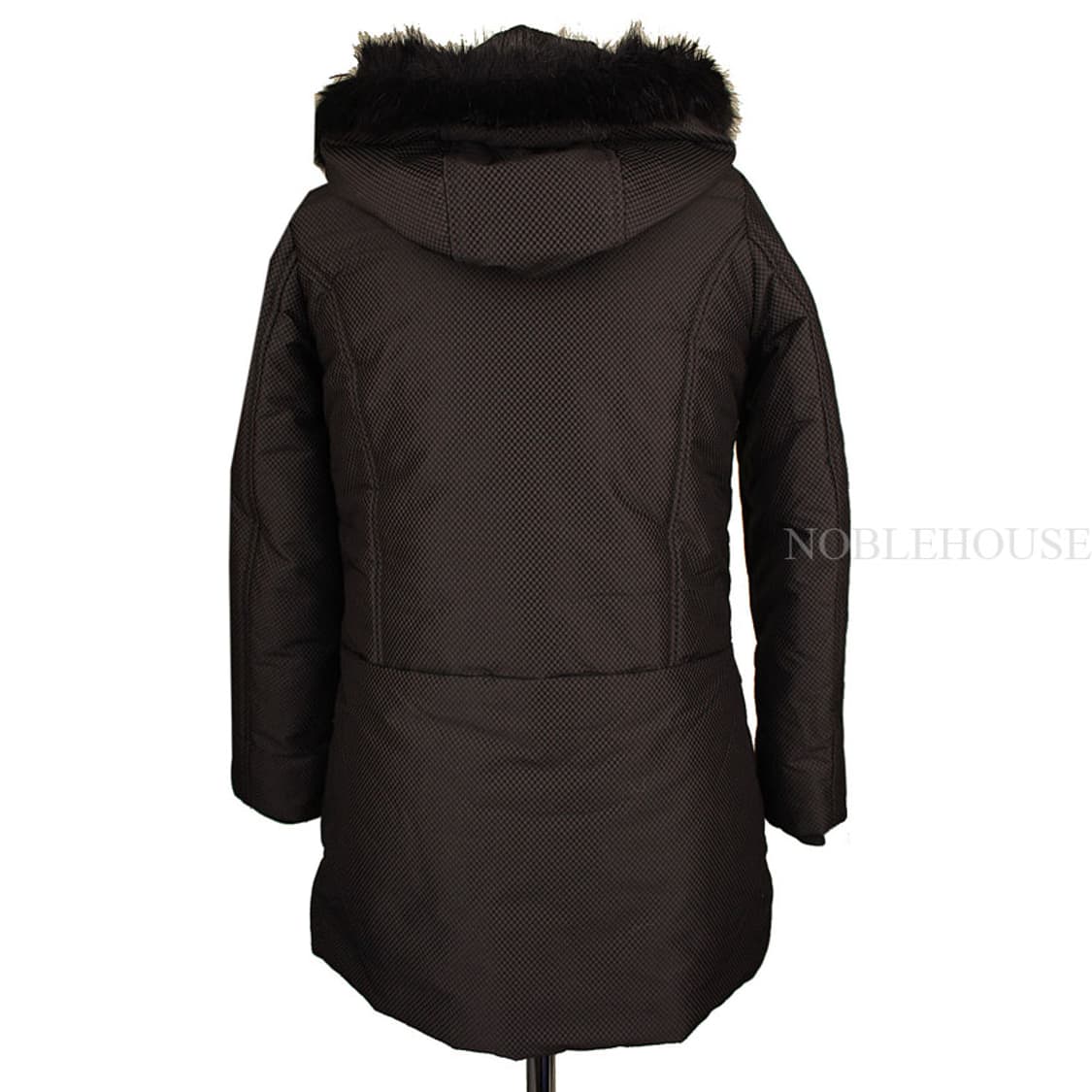 마크제이콥스 키즈 블랙 후드 패딩점퍼(10세) 상품이미지2