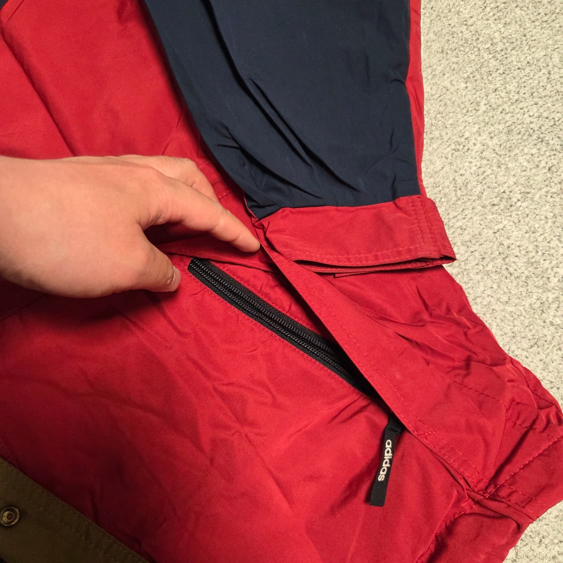 일본제 90-00s Adidas 바람막이 자켓 XL(105) 상품이미지4