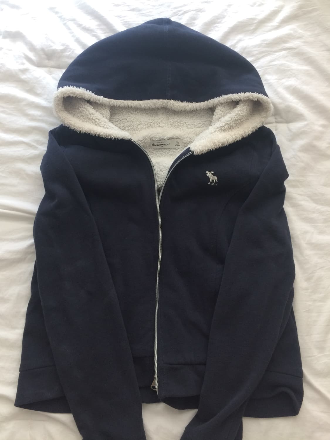 아베크롬비 양털 기모 후드집업 상품이미지2