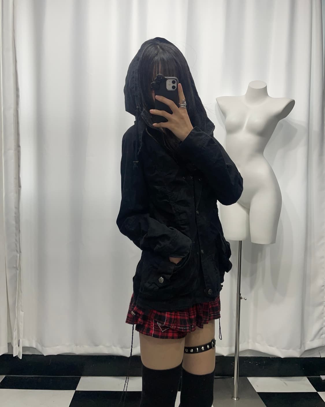 🎸블랙 후디 자켓🎸 상품이미지4