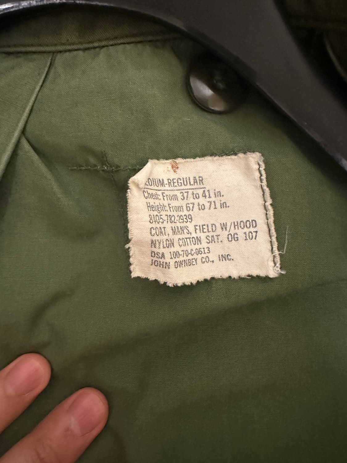OG M65 필드 자켓 2세대 Medium/Regular 상품이미지7