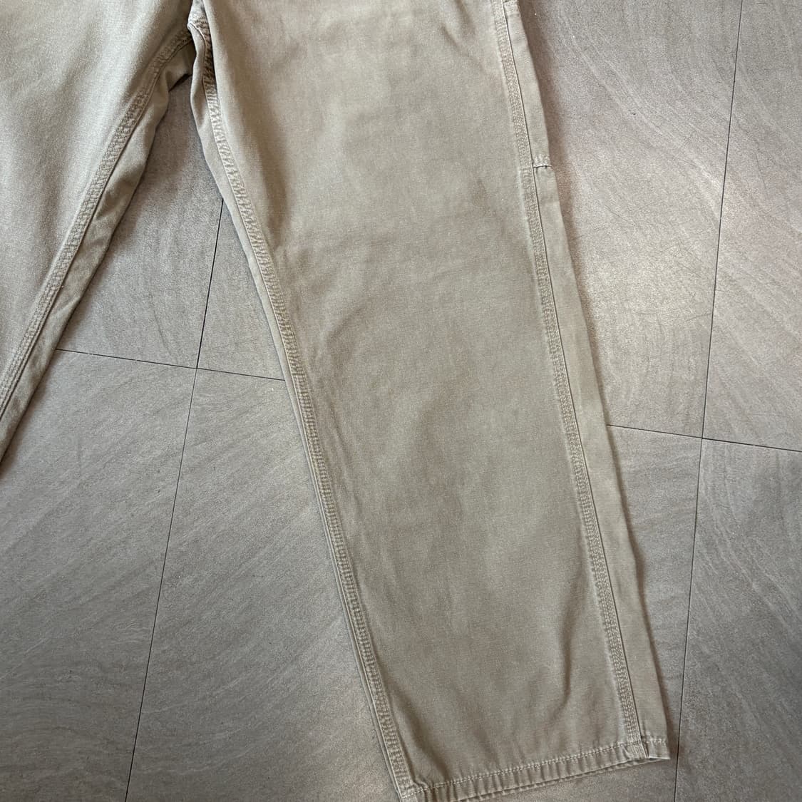 칼하트 오리지널 다크 베이지 카펜터 팬츠  상품이미지10