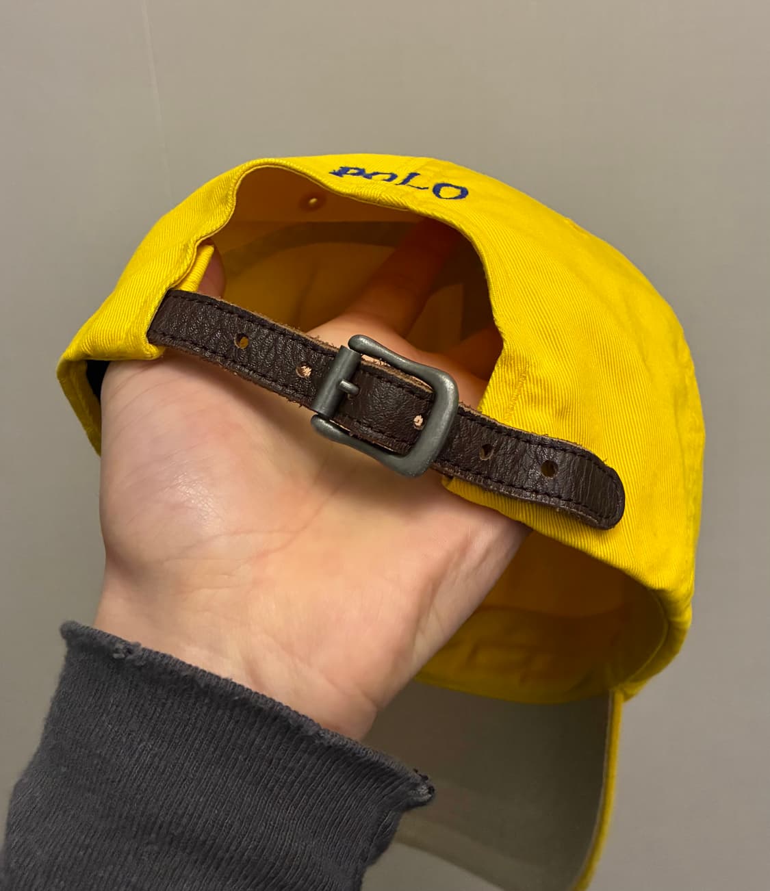 (F)폴로랄프로렌 베이스볼 모자 볼캡 옐로우 블루 상품이미지6