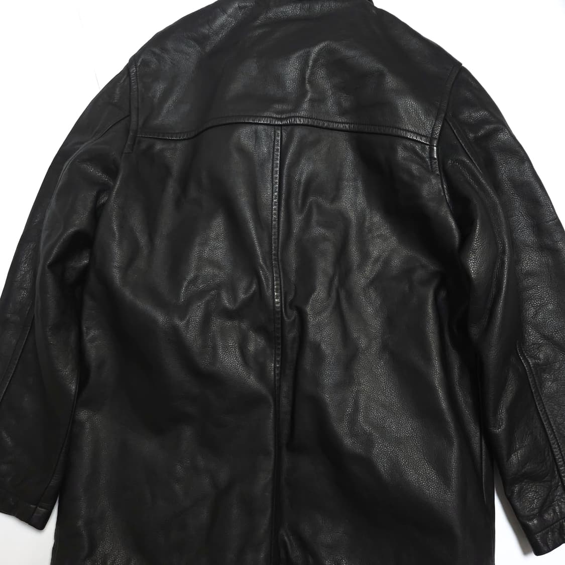 제이크루 J.CREW 00s 리얼 레더 카코트 가죽 자켓 상품이미지5