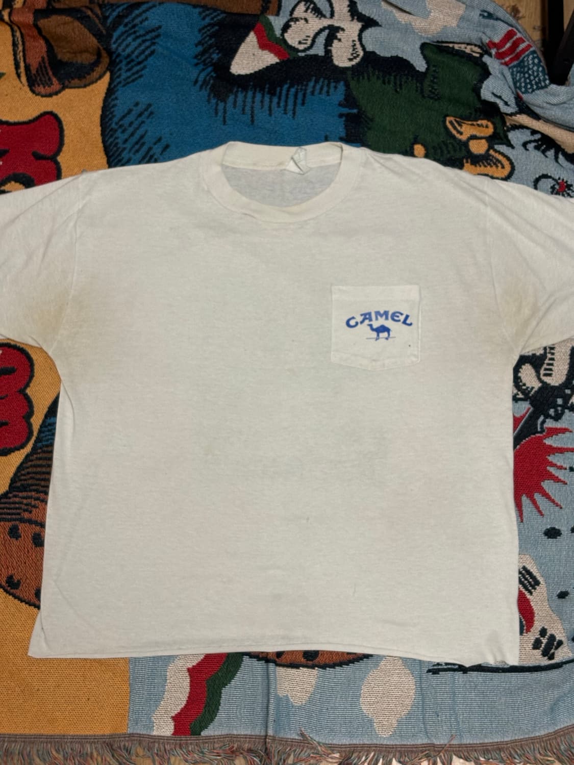 90s 카멜 프로모션 포켓티셔츠  상품이미지4