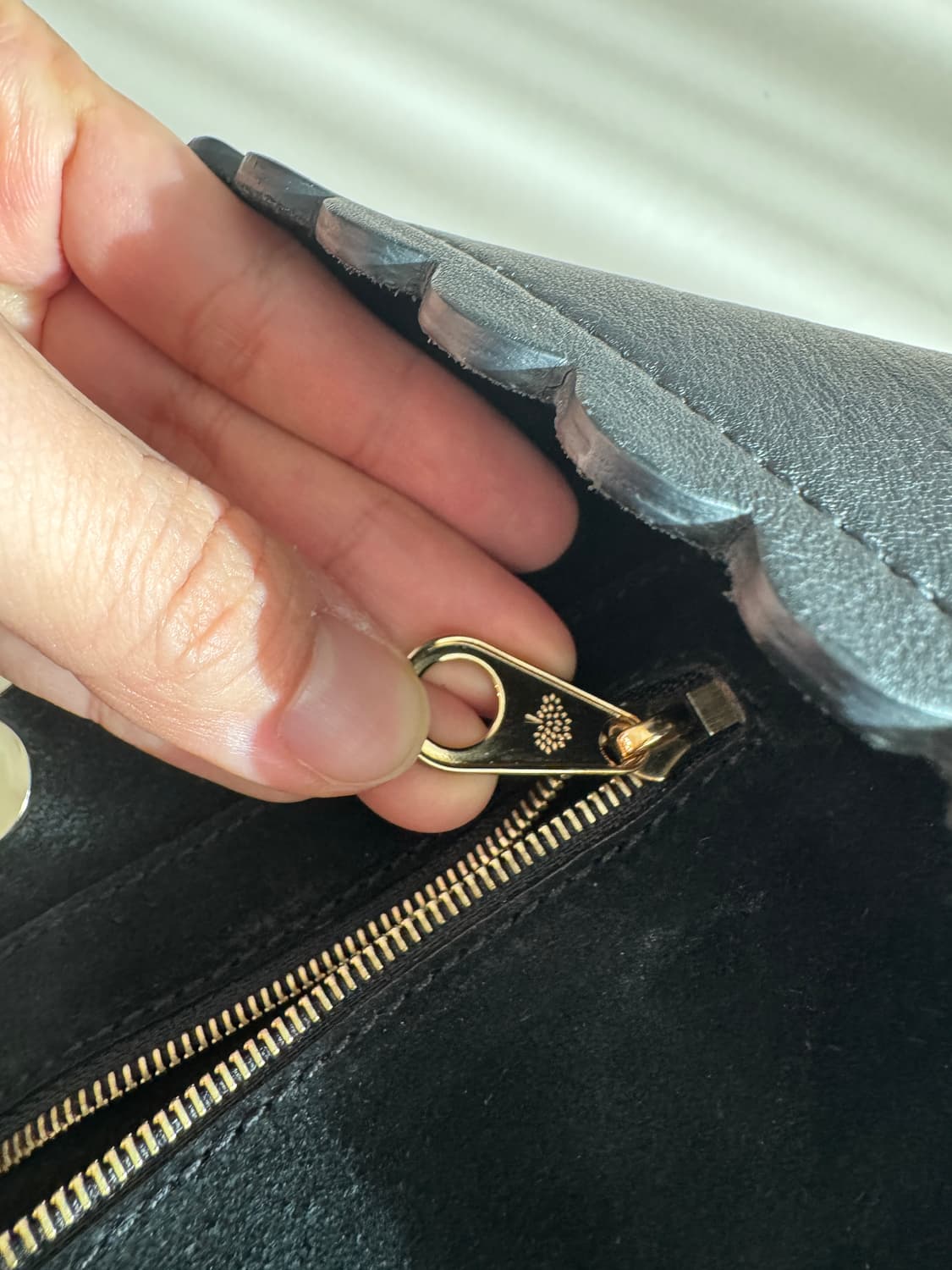 멀버리 블랙 숄더 토트백 상품이미지6