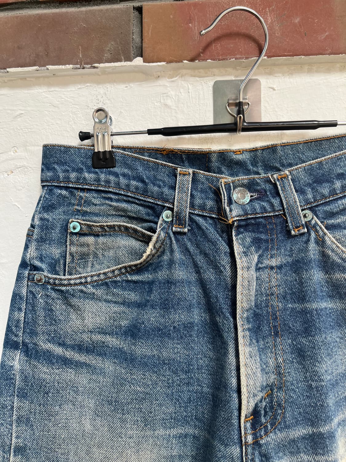 Levis 517 오렌지탭 데님 세미 부츠 진 30x30 상품이미지3